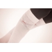 Gummy Socks - White & Old Pink