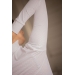 Florence Long Sleeve Show Shirt - White