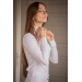 Florence Long Sleeve Show Shirt - White