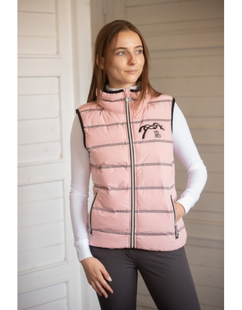 Anouck Sleeveless Jacket - Powder Pink