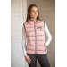 Anouck Sleeveless Jacket - Powder Pink