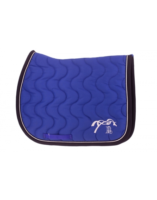 Tapis de selle Diamant - Bleu Roi & Noir