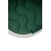 Tapis de selle Diamant - Vert Forêt & Blanc