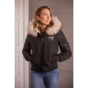 Bombers Lyon - Glitter Noir