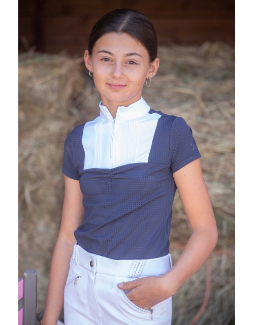 Eden by Pénélope Florence Show Polo Shirt Navy - Children