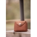 Porte-monnaie Clémence - Cognac Glitter