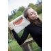Emilie Pouch - Ecru & Brandy