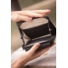 Clémence Wallet - Black Glitter