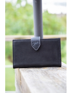 Bertille Wallet - Black Glitter