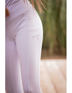 Eden by Pénélope White Anaé Leggings - Children