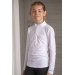 Eden by Pénélope Bruges Mesh Show Polo Shirt White - Children