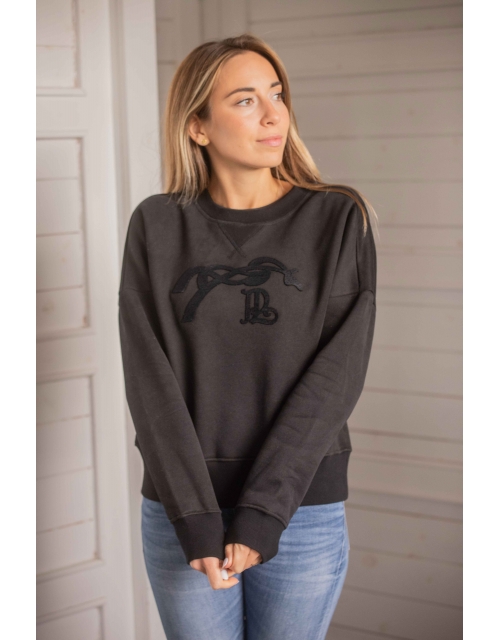 Sweat Bianca - Noir
