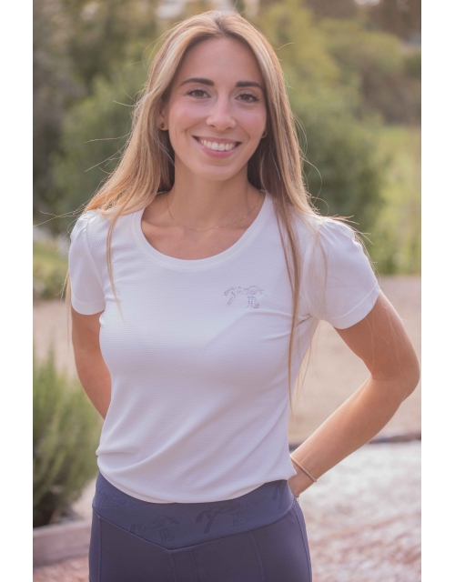 T-shirt Techty Honey - Écru