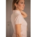 Victorine Polo Shirt - Nude