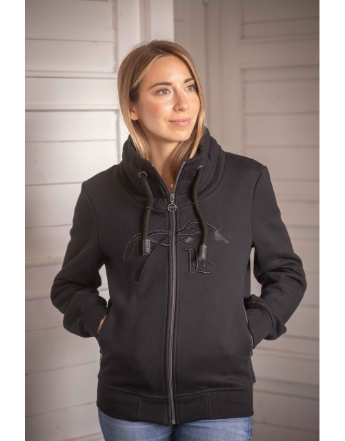 Sweat Native Strass - Noir