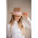 Chapeau Rafia - Beige & Rose