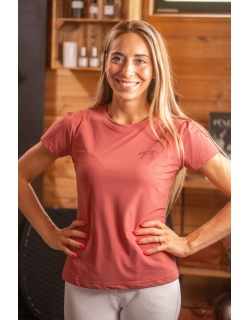 Techflo T-shirt - Terracotta