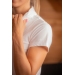 Polo de Concours Florence Mesh - Blanc