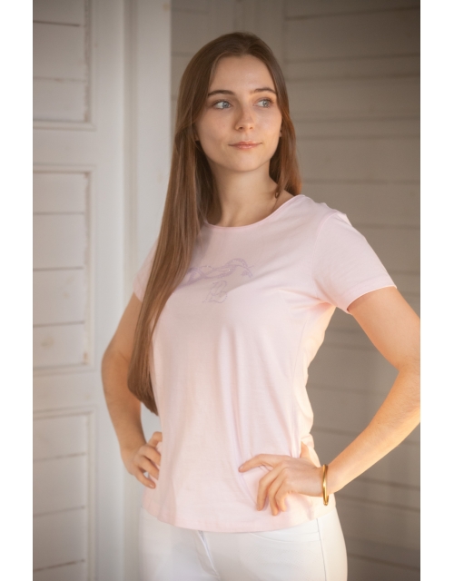 Iconic Strass T-shirt - Pink