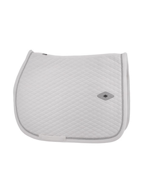 Calisson Saddle Pad - White