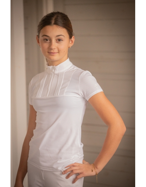 Eden by Pénélope Florence Show Polo Shirt White - Children