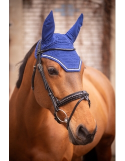 Bonnet Diamant - Bleu Roi & Blanc