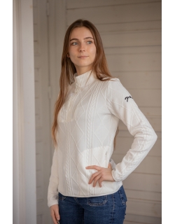 Pull Violette - Écru