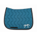 Tapis de selle Classique - Bleu Canard & Noir