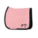 Tapis de selle Diamant - Rose Pâle & Noir