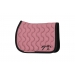 Eden by Pénélope Diamant Saddle Pad - Old Pink & Black