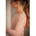 T-shirt PL-Techty Honey Eden by Pénélope Manches Longues - Rose Poudré