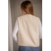 Gilet PL-Charline - Écru