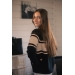 PL-Noris Pullover - Black & Camel