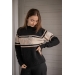 PL-Noris Pullover - Black & Camel