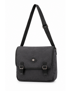 Sac Canvas US - Noir