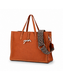 Sac à main Romane - Cognac