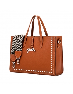 Sac Naily Romane - Cognac
