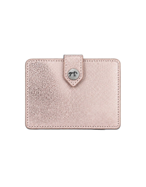 Cartoon Card Holder - Pink Glitter