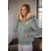Lyon Bomber Jacket - Eucalyptus