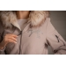 PL-Lyon Reversible Bomber Jacket - Taupe & Off-White