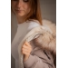 PL-Lyon Reversible Bomber Jacket - Taupe & Off-White