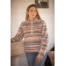 PL-Opaline Fleece Jacket - Pink & Grey