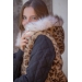 PL-Leolyon Reversible Bomber Jacket - Black & Leopard