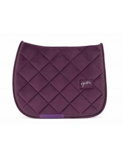 Tapis de selle New Strass - Prune