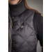 PL-Chouki Reversible Sleeveless Puffer Jacket - Black