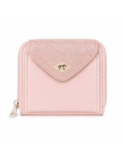 Clémence Wallet - Pink Glitter