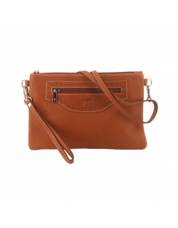 Pochette Emma - Cognac