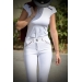 pantalon d'équitation point sellier blanc Pénélope store
