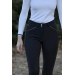 pantalon d'équitation noir point sellier Pénélope