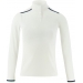 polo de concours blanc à galons marine Bruges Pénélope